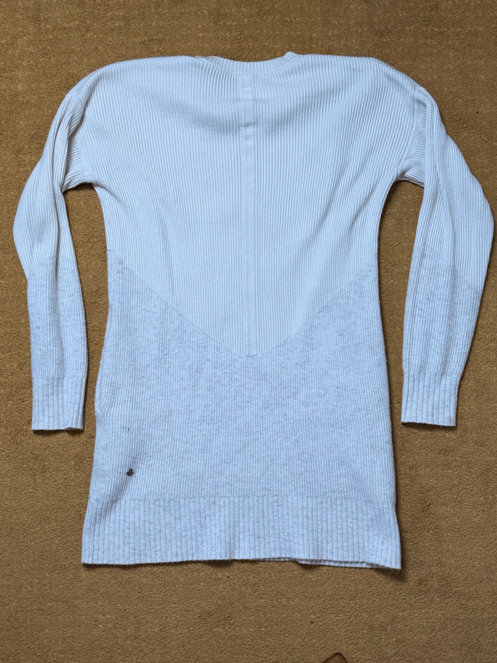 lululemon athletica White Crew Sweater Dress